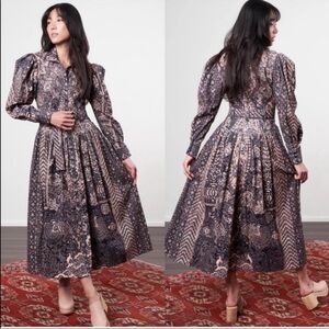 Ulla Johnson Lucinda Dress in Twilight Sz 2